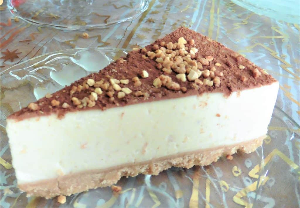 tarta de cuajada hecha