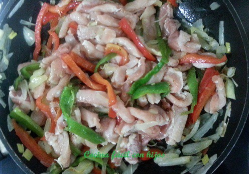 sofrito verdura y carne