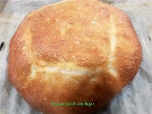 pan casero, terminado foto entrada