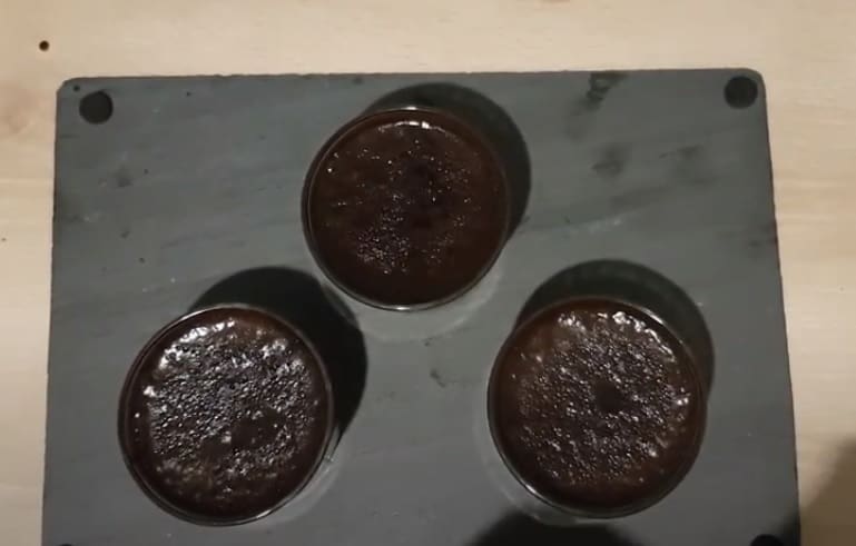 crema de chocolate terminada