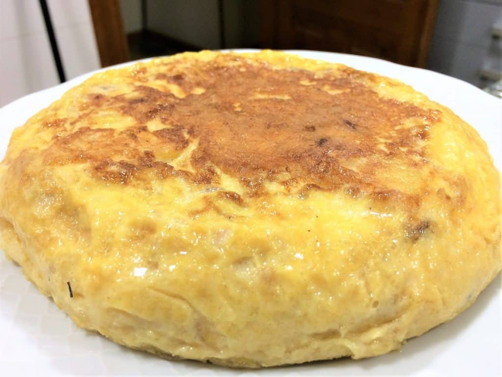 tortilla rellena entera