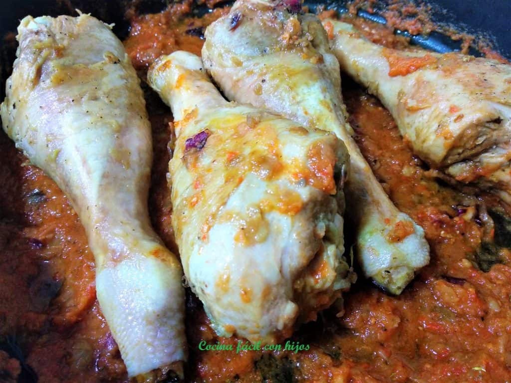 receta muslos de pavo con el tomate