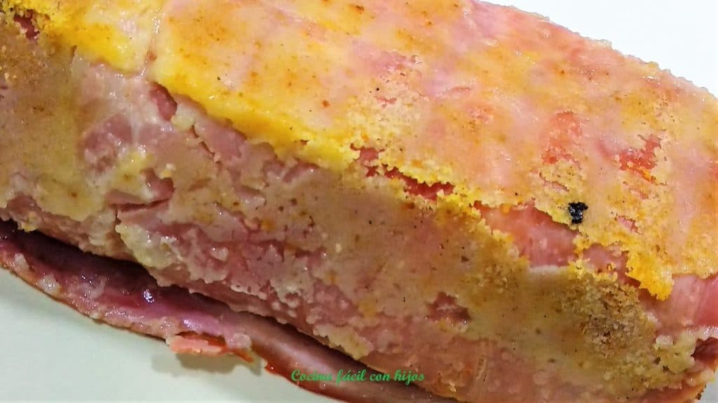 terrina de pollo, plat presentación receta