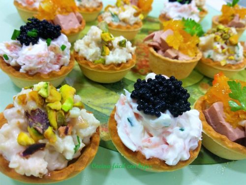 tartaletas saladas foto todas las tarletas