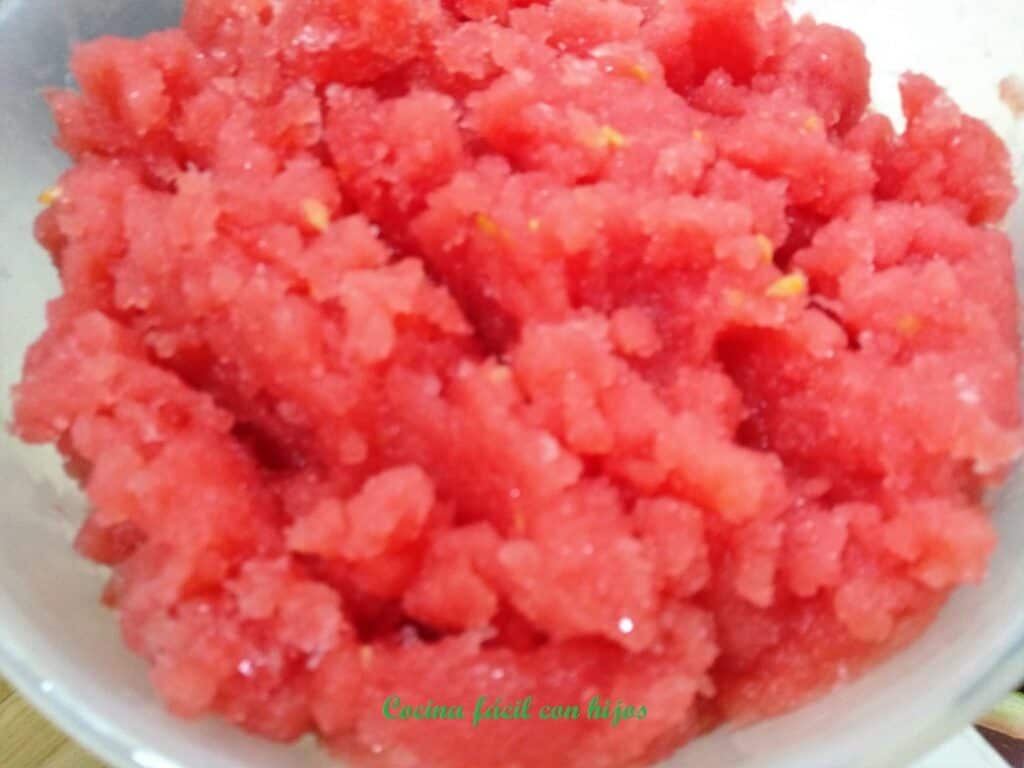 granizado de sandía light foto receta