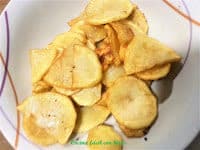 patatas fritas para tortilla rellena