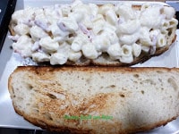 pasta superpilopi, pan con pasta en bocadillo