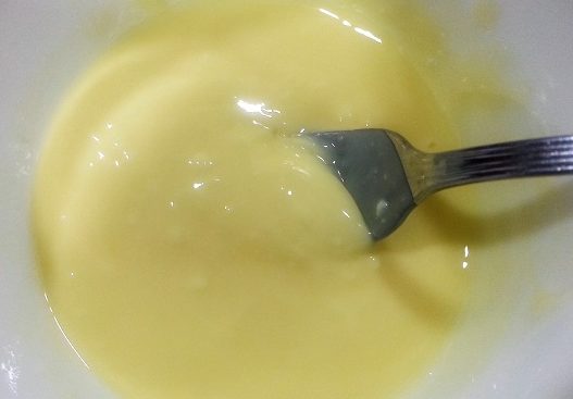 mantequilla pomada batiendose