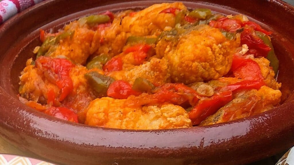 Bacalao ajoarriero, plato terminado receta